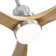 132CM Ceiling Fan with LED Light and Remote Control