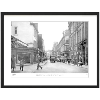 Leicester, Belvoir Street C1949 - Single Picture Frame Print