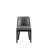Gansevoort Modern Vegan Leather Upholstered Beech Wood Dining Parsons Chair in Graphite-726993485