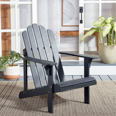 Chaise Adirondack en bois massif Burgess