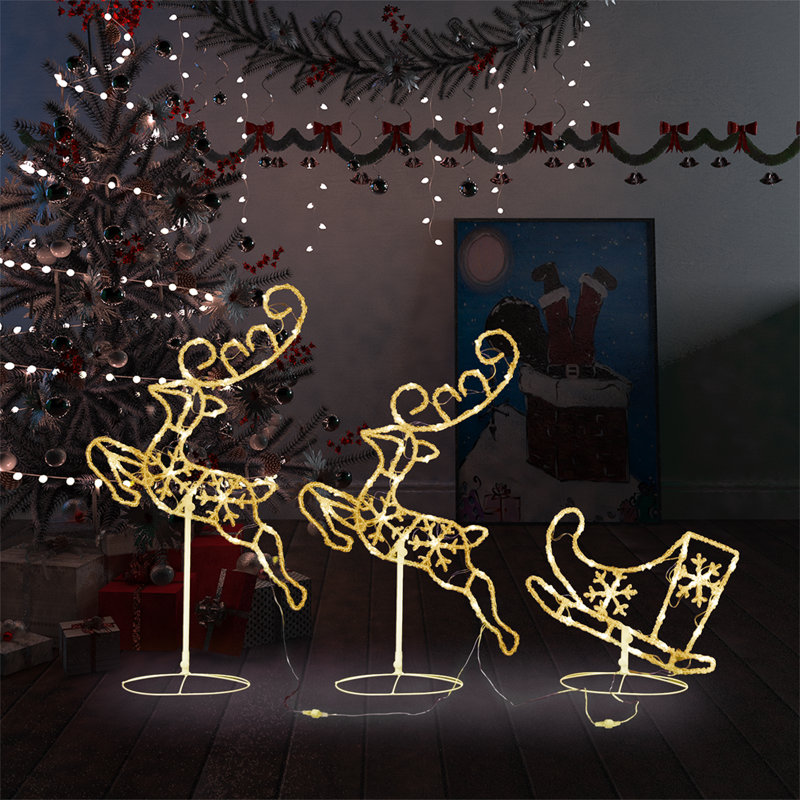 260cm LED Indoor / Outdoor String Lights, Warm White