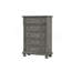 Commode verticale avec boutons décoratifs et pieds en oignon-1950020395