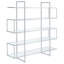 Laguerre 5-shelf Geometric Bookcase-24440837