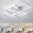 4-Light LED Flush Mount Light-895284901