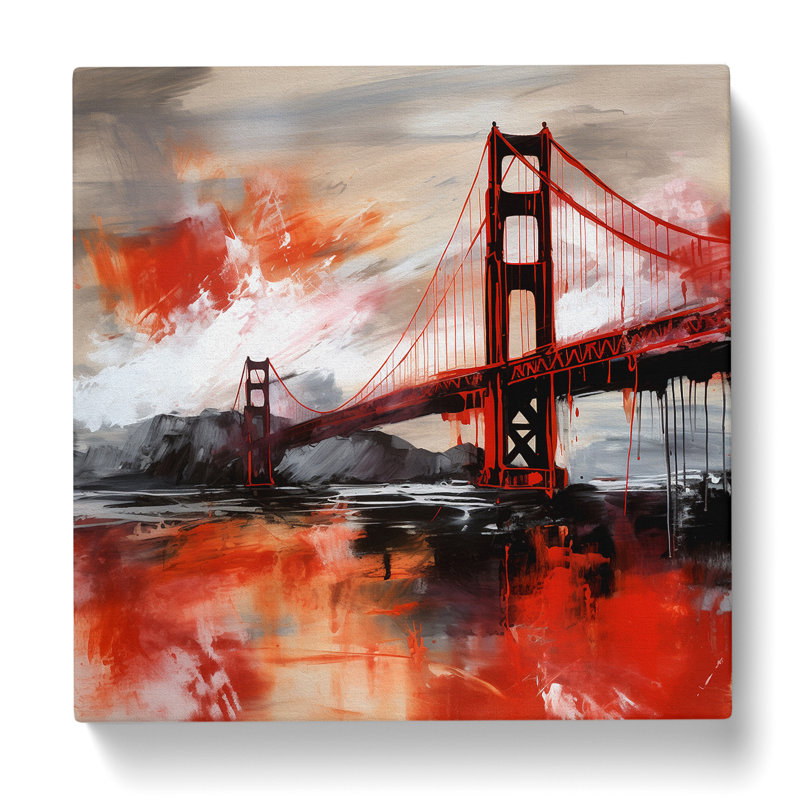 Modern Wall Art - Wrapped Canvas, 50cm H x 50cm W x 3cm D