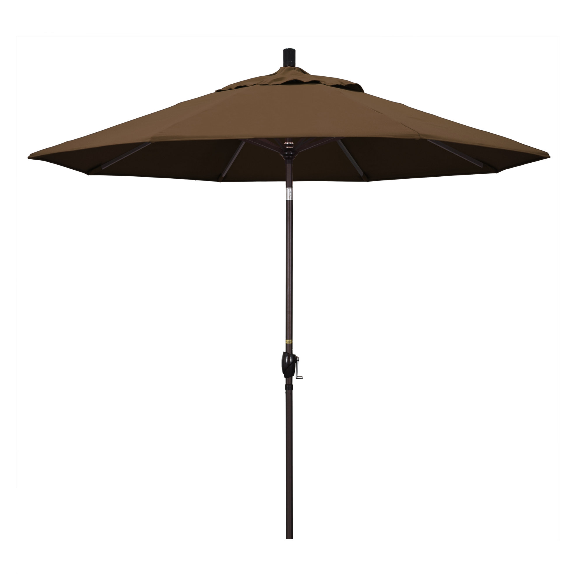 Iuka 108'' Outdoor Umbrella, Cocoa