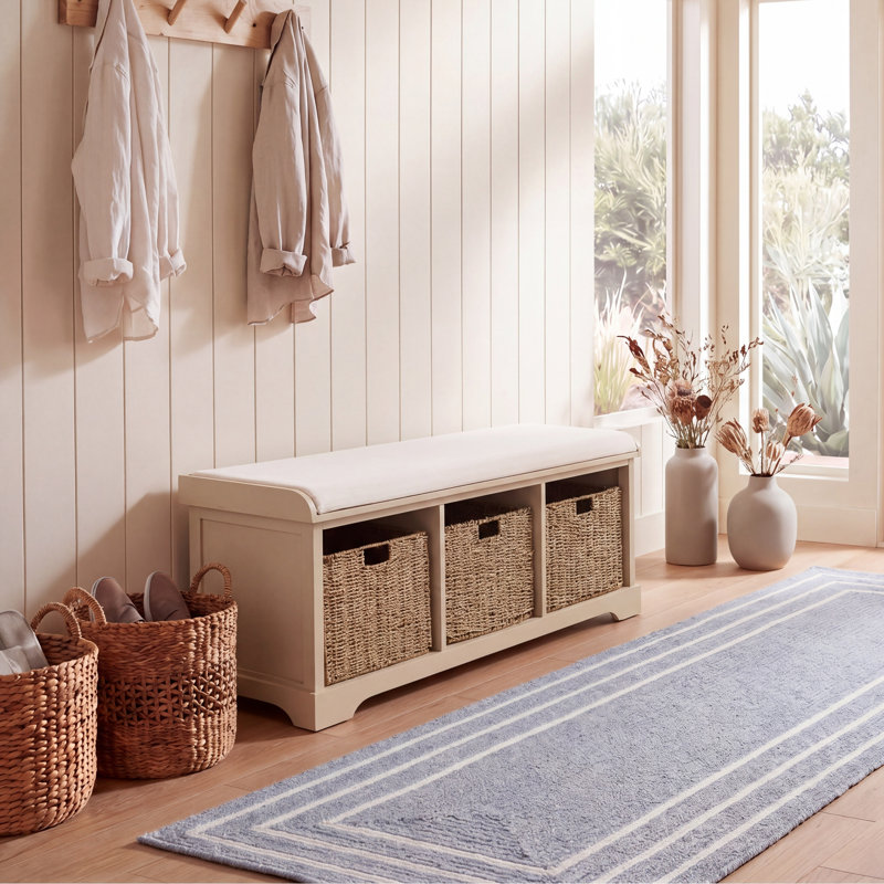 Banc de rangement Painswick, Sable