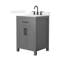 Beckett 24" Freestanding Single Bathroom Vanity with Quartz Top-409446866-409446867-409446868