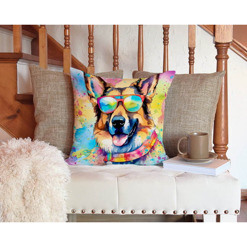  Coussin décoratif intérieur / extérieur en polyester Autre / Sans motif, 14 po x 14 po