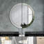 Huldar Glass Flat Wall Mirror