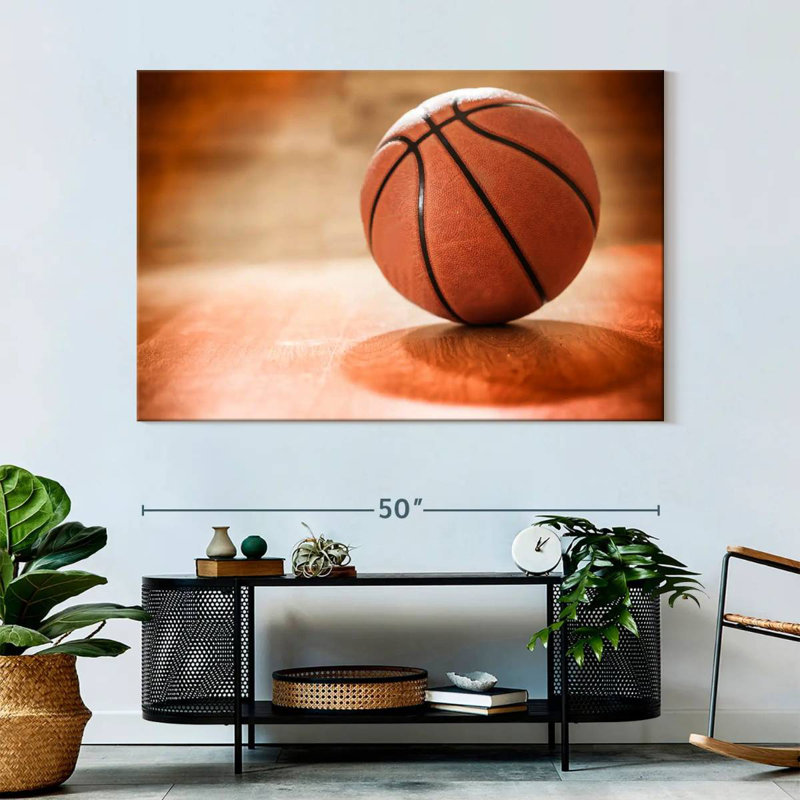  «Orange Basketball, H 34 po x l 51 po