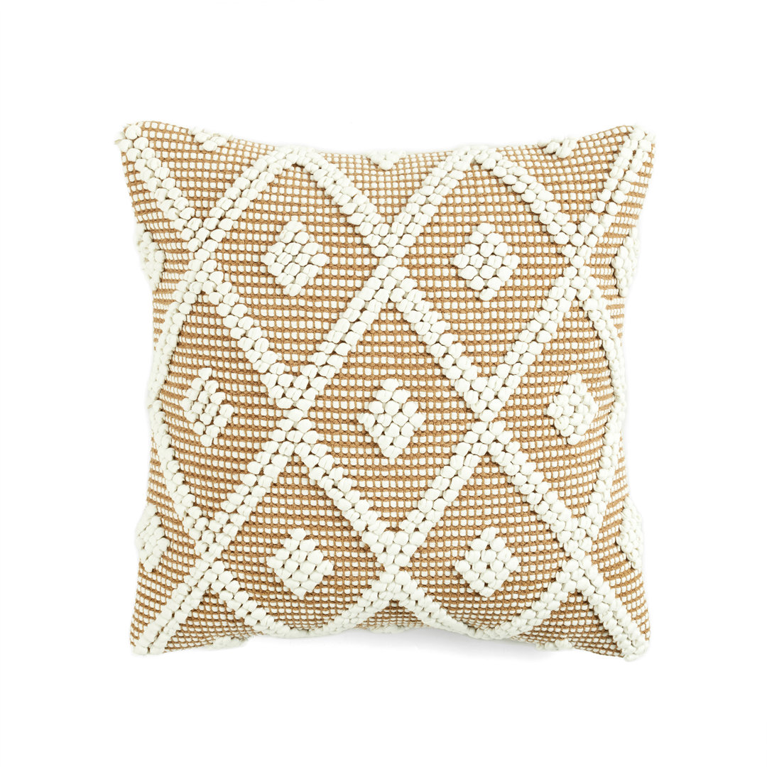 Geometric Square Pillow Cover Lush Decor