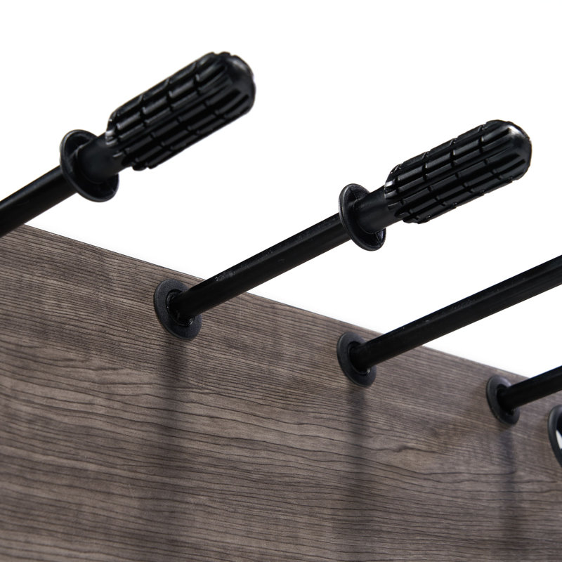 Charleston 48'' Gray Wood Grain Foosball Table