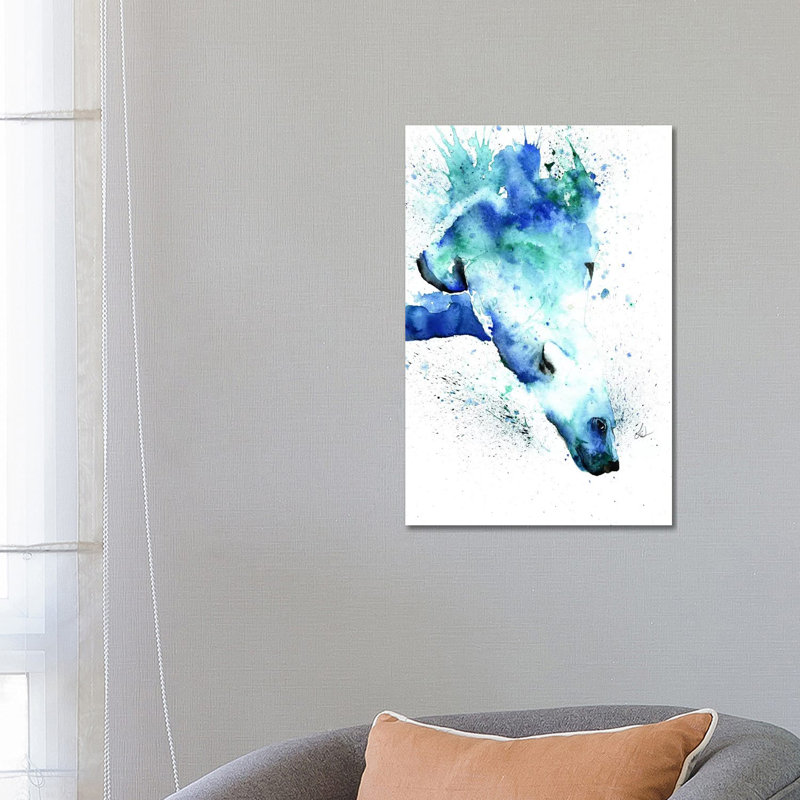 The Plunge 1 Piece Wrapped Canvas Wall Art, 66.04 cm H x 45.72 cm W x 3.175 cm D