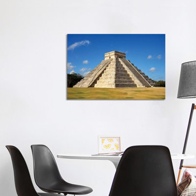 El Castillo, Mayan Ruin, Chichen Itza II by Susanne Kremer - Wrapped Canvas Gallery-Wrapped Canvas Giclée