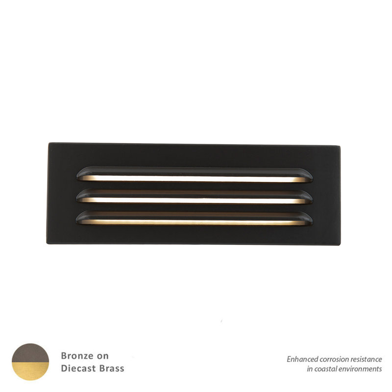 LED Step Light, Black/Bronze, 3000K