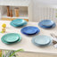 Service de table en grès de 36 pièces Thurantowa, bleu assorti, service pour 12-1881098563-1936356079