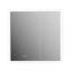 Pharmacie rectangulaire en aluminium 30 po à DEL avec miroir anti-buée et tablettes réglables-129704491