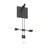 Suspenders LED Armed Sconce