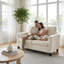3 Seater Corduroy Corner Sectional