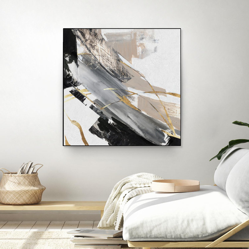 Thunder Thunder I, toile encadrée par Giant Art, H 20 po x l 20 po