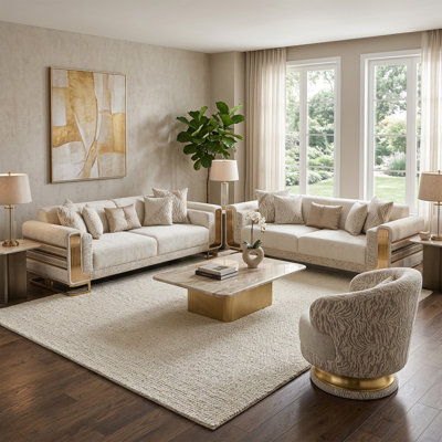 Ertin 3 - Piece Living Room Set