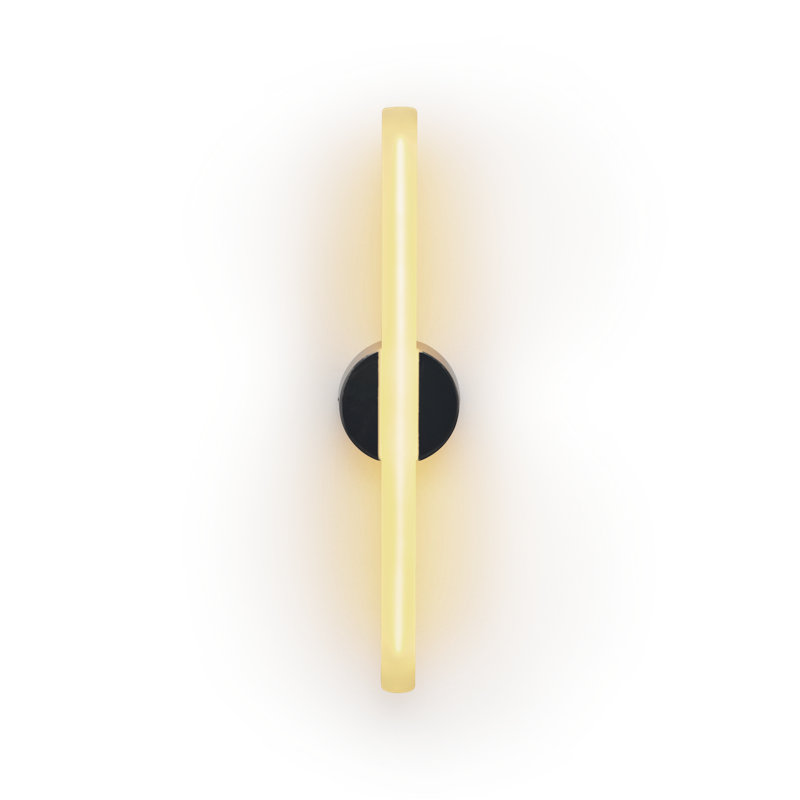 Kilter 1 - Light Wallchiere, Dark Gray, 19.69" H x 1.18" W x 1.18" D, 2700K