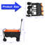 Mini chariot de plage pliable-123018785