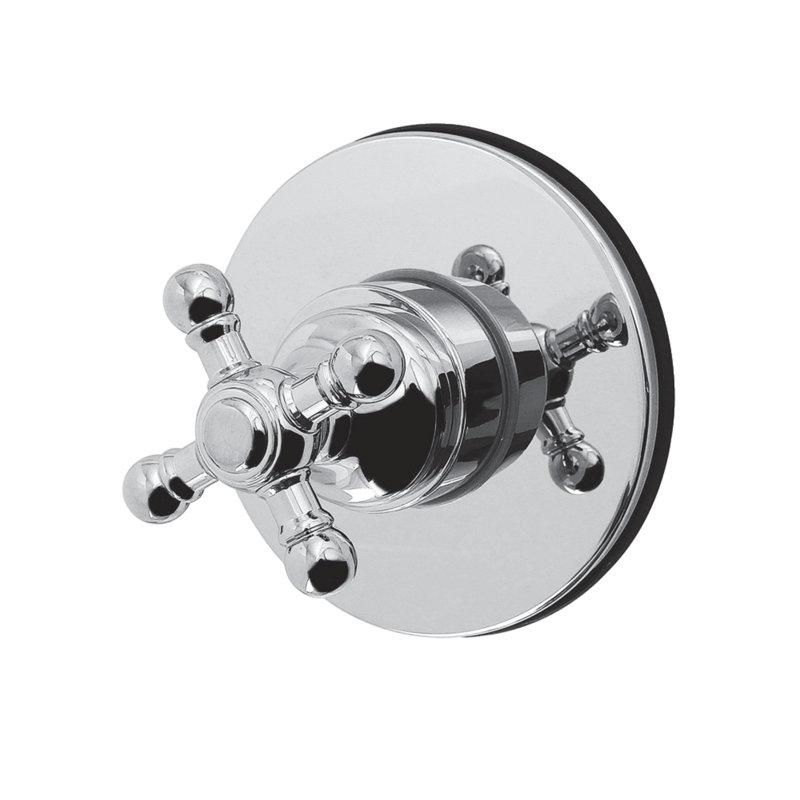 Valve de dérivation à une poignée KS4031BX Kingston, Chrome poli