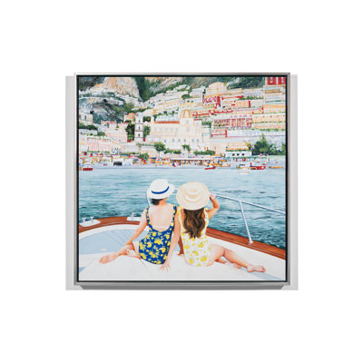 On The Yacht Print