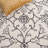 Elizaida Hand Tufted Wool/Viscose Floral Rug in Ivory/Black-1745660057