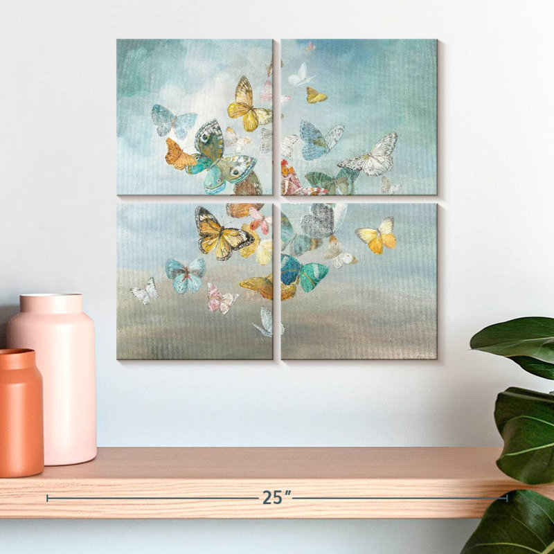 Brampt Beautiful Butterflies, 18" H x 18" W