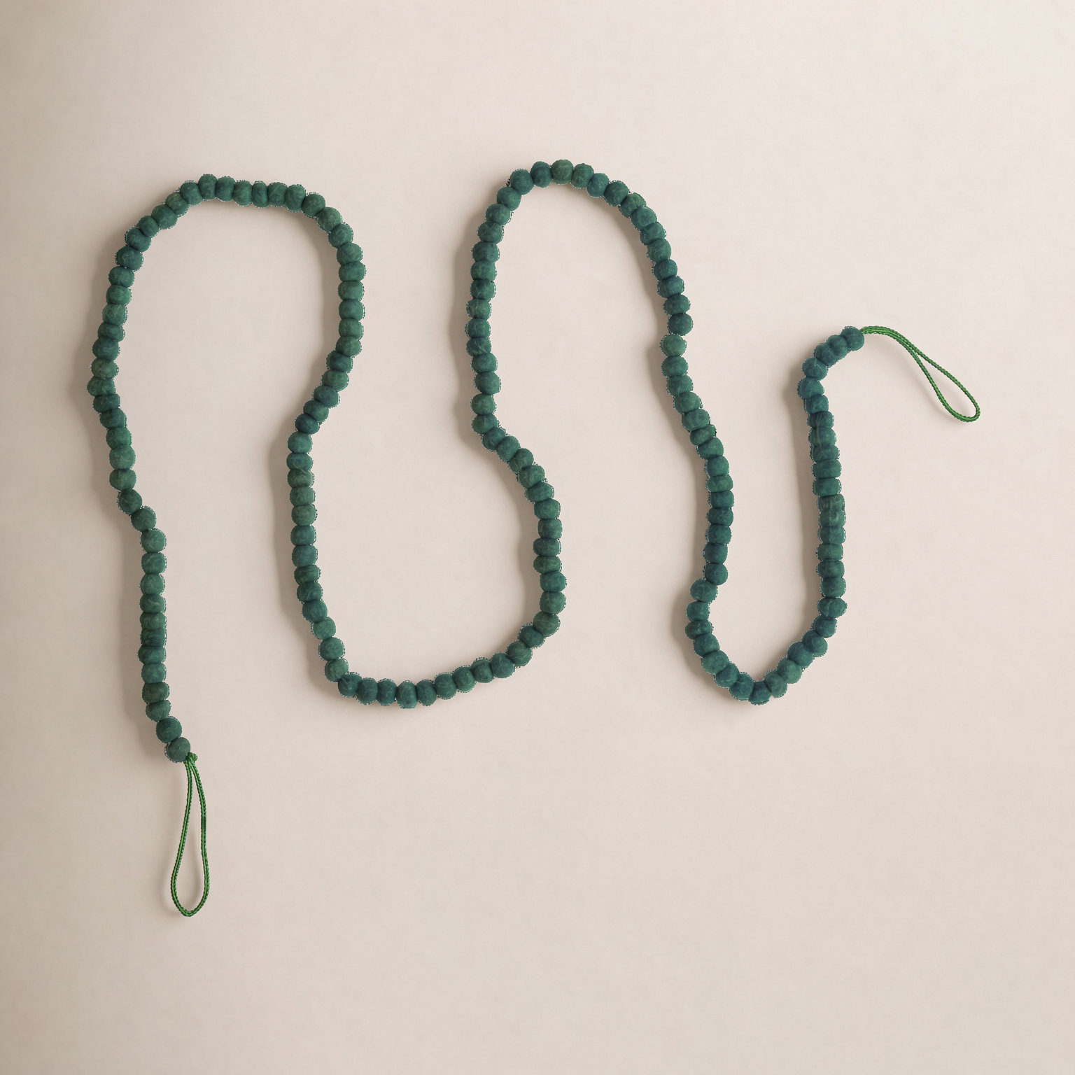 Cheniece Green Bead Novelty Garland