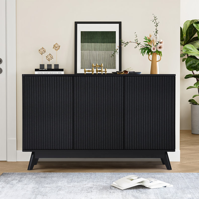 Buffet 47,24 po, Noir, noir, noir, noir