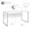 Bureau et piédestal mobile à 3 tiroirs-70328107-70328112