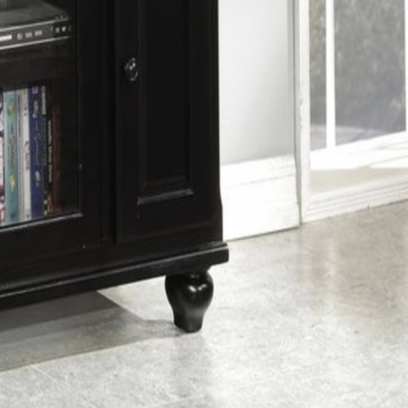 Black Finish TV Stand