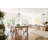Jametra 1-Light Indoor 12"W Black Pendant with Clear Glass Sphere Shade-1191594158-1150933710
