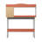 Computer Desk With Bookshelf - 39.37" X 18.9" Desktop Size-650608671