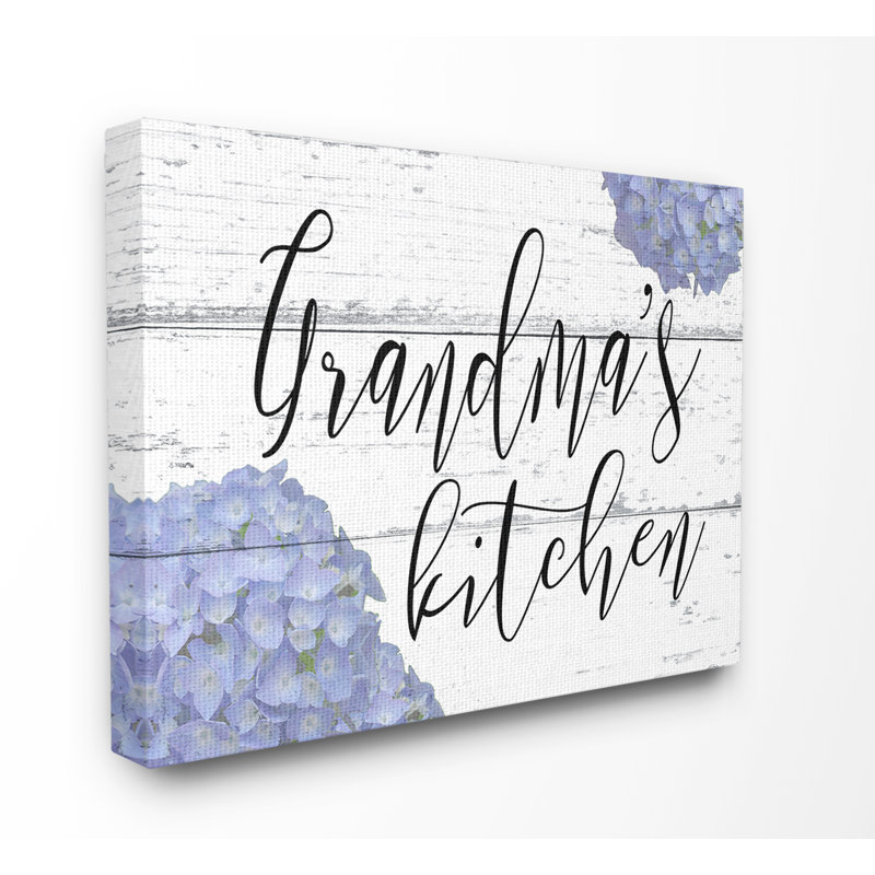 " Grandma " by Daphne Polselli, 30" H x 40" W, Wrapped Canvas