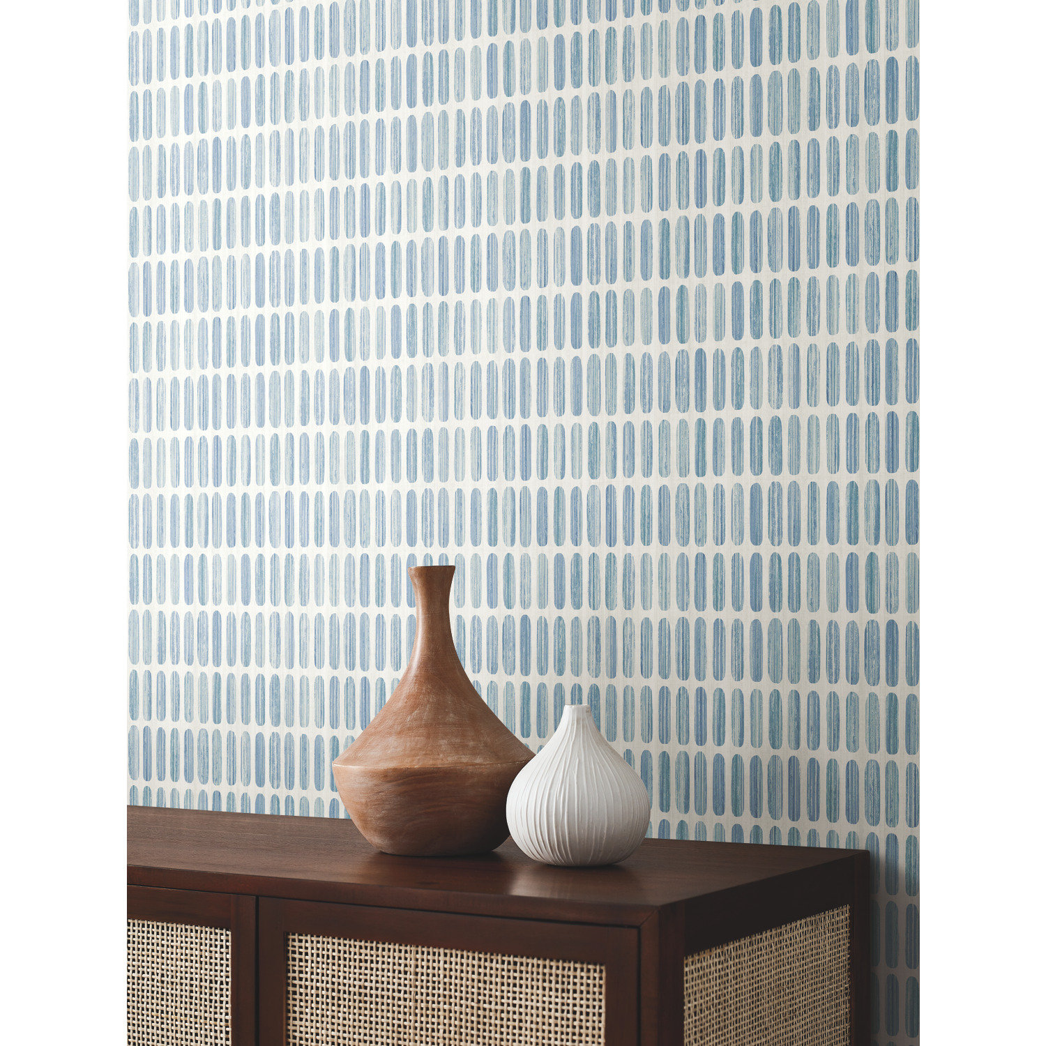 Bonn Abstract Wallpaper, Blue