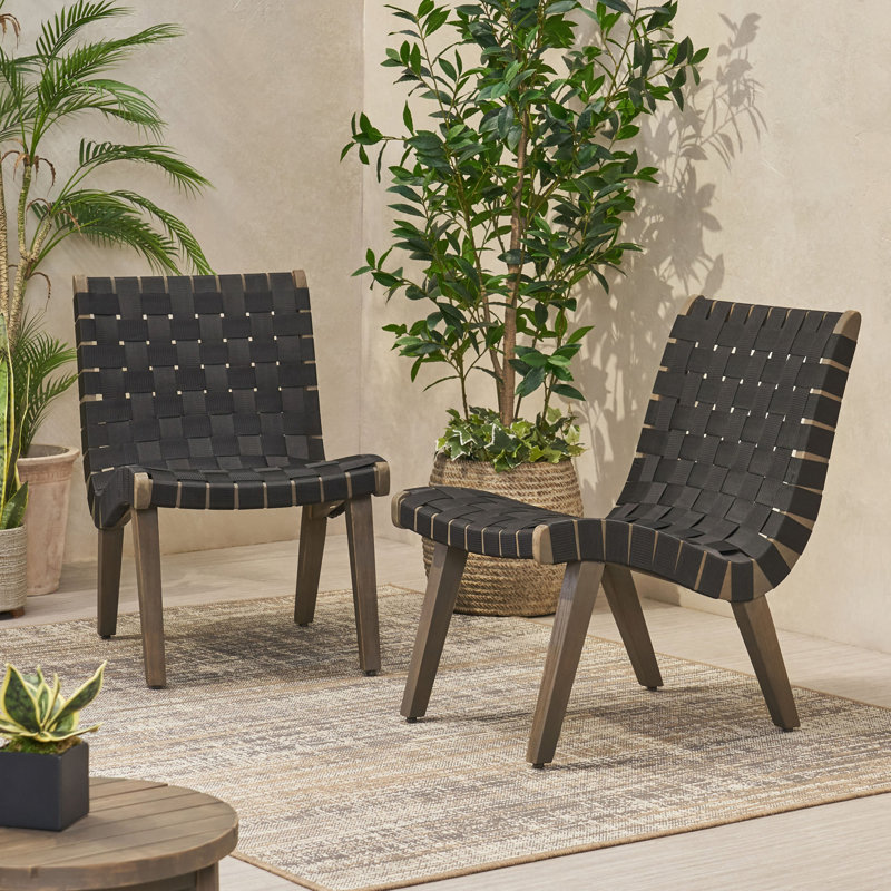 FAUTEUIL CHARLOTTE, Noir/gris