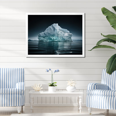 " Teal Iceberg Silent Resilience "
