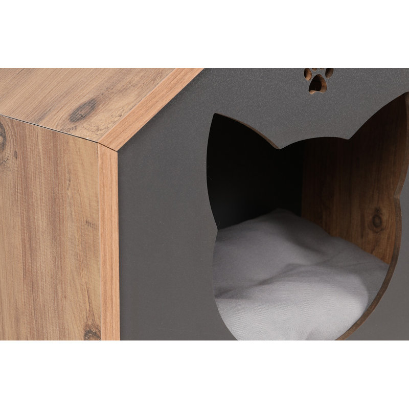 Fonction de mobilier spécialisé Steve, Brun clair / anthracite
