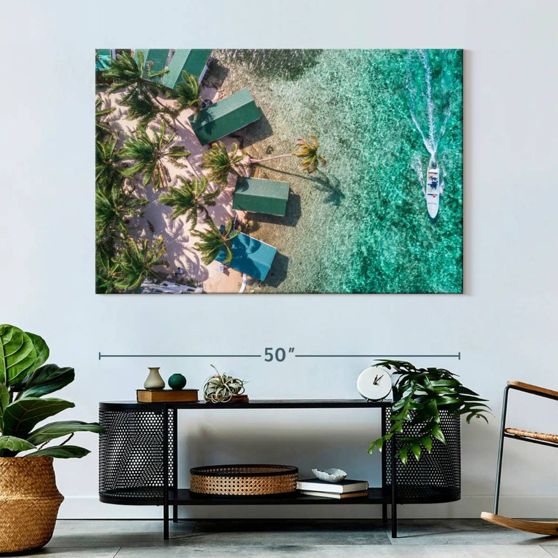 Gillard Tobacco Caye, 34" H x 51" W