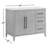 Alsup 42'' Single Bathroom Vanity with Quartz Top-108112536