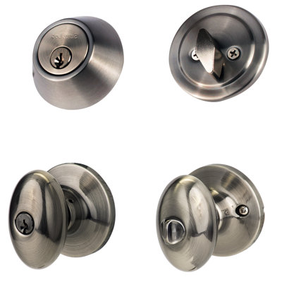 Arapaho Entry Knobset with KA Deadbolt