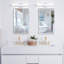 Armoires à pharmacie encastrées ou en saillie de 40,6 x 66 cm (16 x 26 pouces) avec étagères réglables, sans assemblage-830227610
