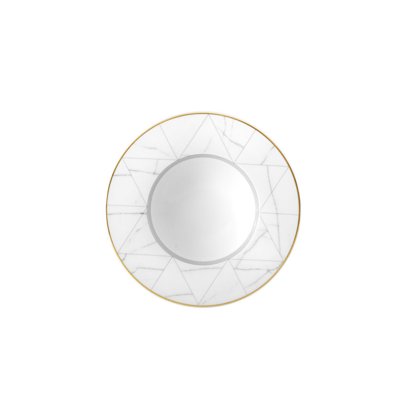 Carrara Porcelain Salad/Dessert Plate