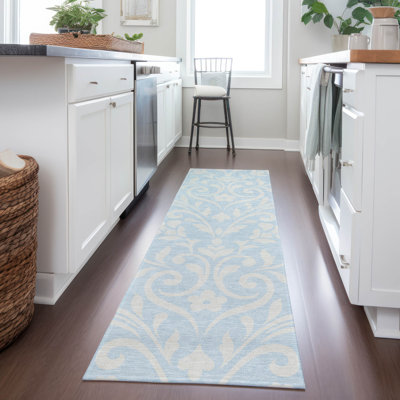 Tapis intérieur / extérieur Lamanna avec envers antidérapant