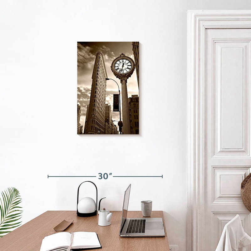 Aime Flatiron Building In New York, 24" H x 16" W